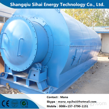 Waste Tire Pyrolysis Plant with 15.5KW Power